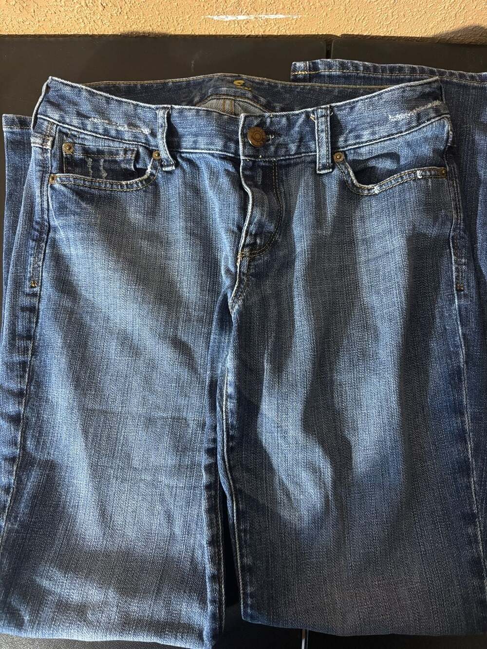Express Jeans Women's Medium Wash Denim Jeans Size 8R